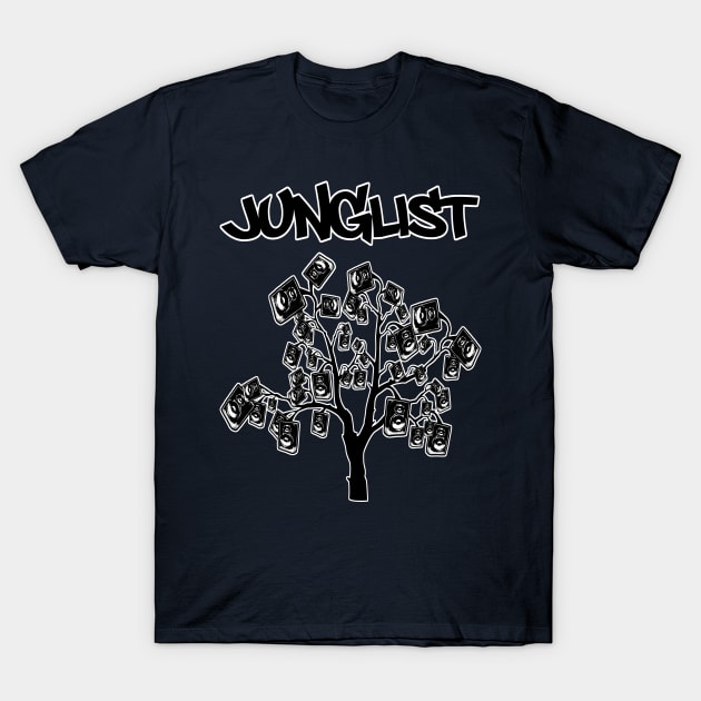 Junglist- Boomtree T-Shirt by AutotelicArt